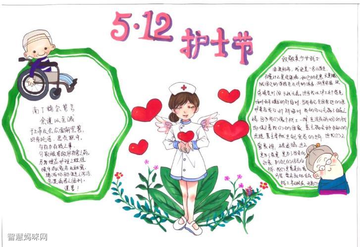 护士节手抄报2024最新小学生感恩母亲节手抄报图片关于母亲节的手抄报