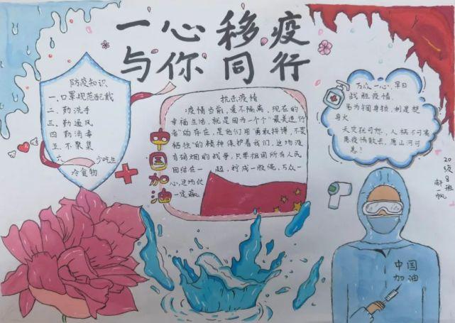 青岛电子学校 心育节 《感恩有你 心手相连》 手抄报选刊 2