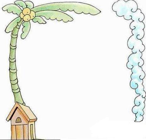 简单好看的小装饰手抄报简单好看的手抄报