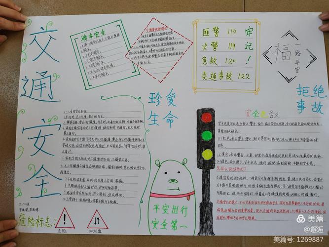 安全教育一一交通安全篇之手抄报 安全教育一一交通安全篇之手抄报