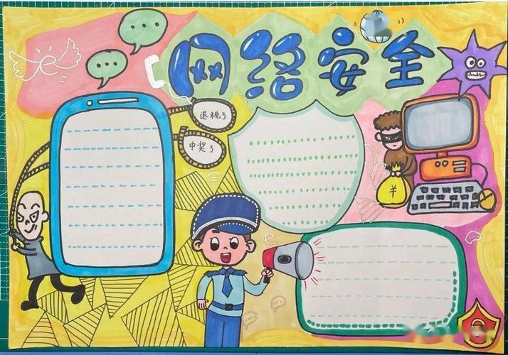 小学生网络信息安全手抄报 小学生安全手抄报-