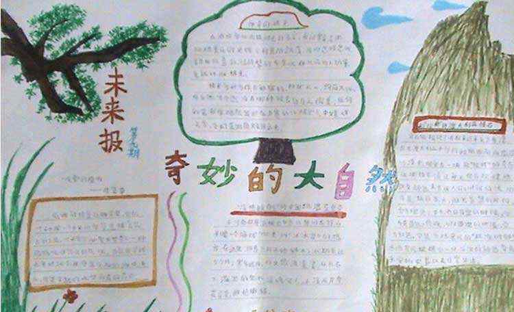 小学生自然现象手抄报小学生手抄报