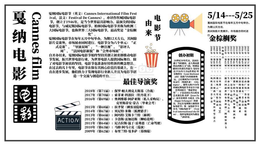 看一部好影视手抄报影视手抄报