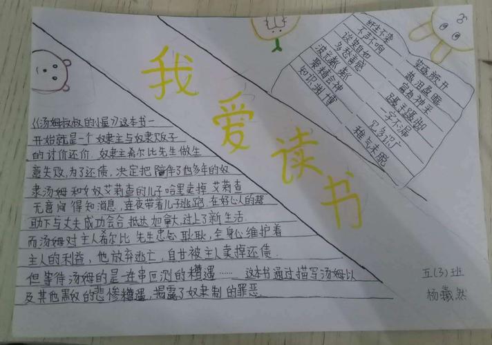 望亭镇北刘口小学暑期活动之二 我爱阅读 手抄报评比活动