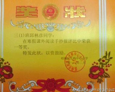 简单又好看的奖状手抄报简单好看的手抄报 简单又好看的奖状手抄报简单好看的手抄报