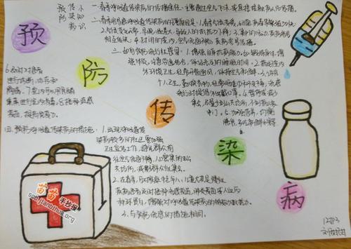 预防传染病手抄报预防传染病手抄报图片 预防传染