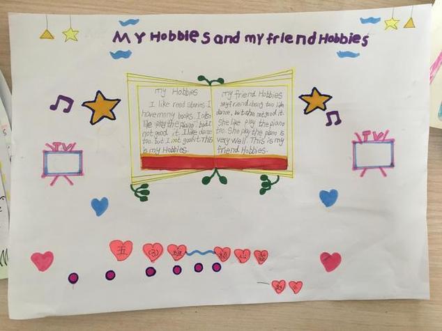 我相信我能行的英语手抄报四季的英语手抄报