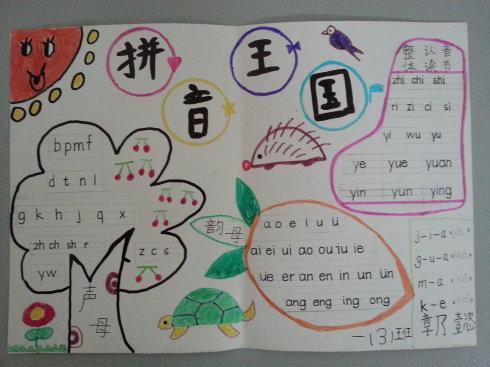 声母韵母运动手抄报运动会手抄报