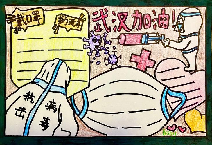 2024全球抗击疫情手抄报疫情手抄报简单又漂亮图片集锦